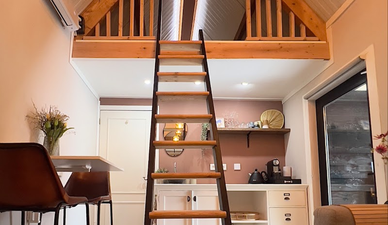 Tiny house met Hottub & verwarmde Tuinkamer - Hoofdfoto